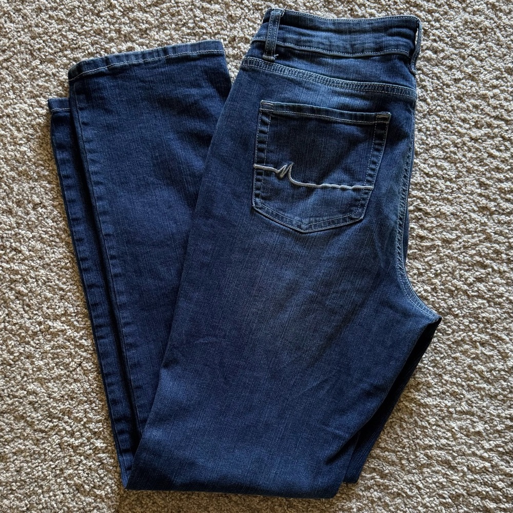 Maurices Dark Blue Straight Leg Jeans